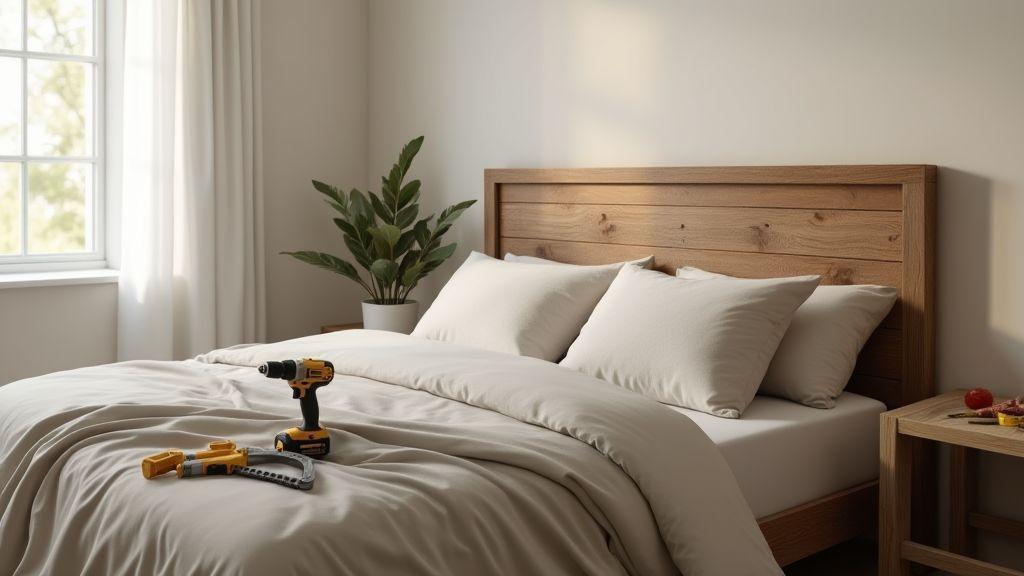 How I Built My Own Headboard